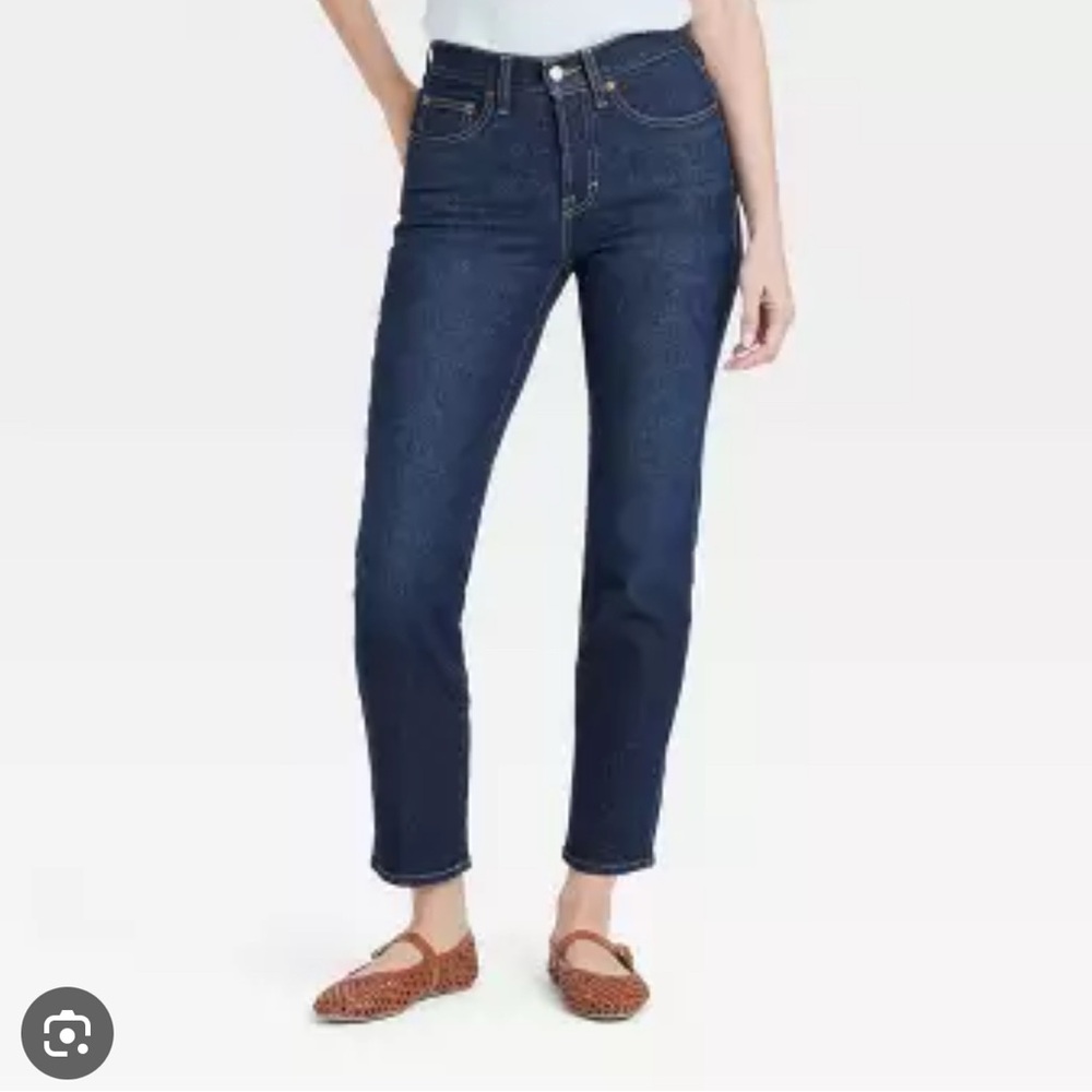 Universal Thread Blue Straight Jeans